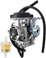 🔧 high-quality carburetor carb replacement for yamaha tw200 tw 200 2001-2017 trailway with fuel filter - enhance performance & fuel efficiency! logo