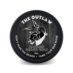 img 4 attached to Badass Beard Care Beard Wax For Men - The Outlaw Scent, 2 oz - Enhances Beard Density, Softens Hair for a More Attractive Look