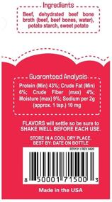 img 1 attached to 🐶 Natural & Grain-Free Dog Food Topper and Gravy: Enhance Taste & Hydration for Picky Dogs/Puppies - Human Grade Formula - Ideal Kibble Seasoning & Treat Mix