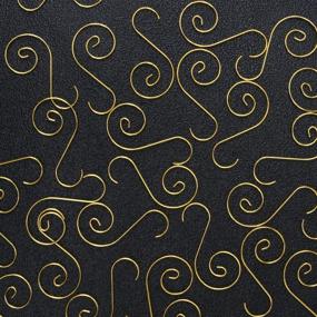img 2 attached to 🎄 ELCOHO 150-Piece Gold Christmas Ornament Hooks: Swirl Scroll Hangers for Art Craft Decorations