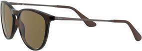 img 2 attached to Elevate Your Child's Style with Ray-Ban Kids' Rj9060s Erika Round Sunglasses!