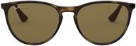 elevate your child's style with ray-ban kids' rj9060s erika round sunglasses! logo