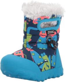img 4 attached to 👞 Bogs Waterproof Insulated Toddler Winter Boys' Shoes: Ultimate Protection for Little Feet