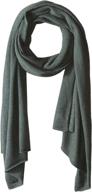 🧣 pistil womens necar scarf charcoal - women's scarves & wraps accessories logo