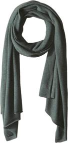 img 4 attached to 🧣 Pistil Womens Necar Scarf Charcoal - Women's Scarves & Wraps Accessories