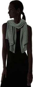 img 1 attached to 🧣 Pistil Womens Necar Scarf Charcoal - Women's Scarves & Wraps Accessories