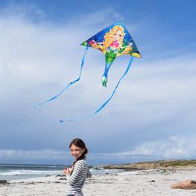 img 2 attached to 🧜 Unleash the Inner Mermaid with the Easiest Delta Kite for Girls
