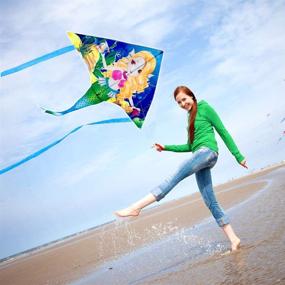 img 1 attached to 🧜 Unleash the Inner Mermaid with the Easiest Delta Kite for Girls