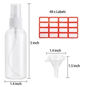 img 3 attached to 🧴 Bekith Pack Clear Spray Bottles: Versatile and Convenient Solutions for Everyday Needs!