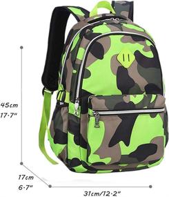 img 3 attached to Ladyzone Backpack Lightweight Schoolbag Outdoor Backpacks and Kids' Backpacks