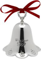 🔔 towle 2014 silver-plated pierced bell ornament - 35th edition: enhanced seo логотип