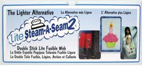 img 2 attached to 🌞 Warm Company Steam A Seam 2 Lite Fusible Web: Premium 24" Wide 3-Yard Roll for Easy and Secure Bonding