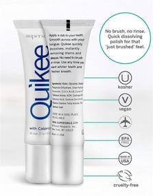 img 2 attached to 🦷 Supersmile Quikee Teeth Whitening Pen Stick - Guaranteed Treatment for Whitening Teeth and Freshening Breath On-The-Go - No Brushing Required - No Sensitivity - 30 Uses (Icy Mint)