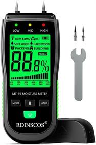 img 4 attached to Wood Moisture Meter - Firewood & Drywall Tester | Professional Lumber, Tobacco, & Concrete Floors Detector | Carpet & Ceiling Building Material Hardwood Moisture Content Meter | Logs Moisture Measurement