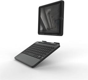 img 2 attached to 📱 ZAGG Rugged Book: iPad 5-го поколения, iPad Pro, iPad Air 2 и Air Keyboard Case - Прочный, с функцией Bluetooth, черный