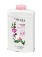 yardley of london english rose 7.0 oz perfumed talc powder, fresh & delightful (y6320018-6) logo