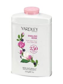 img 4 attached to Yardley of London English Rose 7.0 oz Perfumed Talc Powder, fresh & delightful (Y6320018-6)