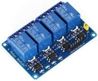 плата управления реле lystin на 4 канала для uno r3 mega 2560 1280 dsp arm pic avr ttl logic stm32 raspberry pi - dc 5v dc 230v с оптопарой логотип