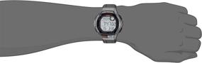 img 2 attached to 💼 Casio Men's Step Tracker WS-2000H-1AVCF: Stainless Steel Quartz Sport Watch with Resin Strap, Black - 23% off!