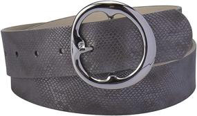 img 3 attached to Stylish and Versatile: Jessica Simpson Women's Buckle Fashion Belts for Trendy Women's Accessories