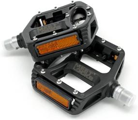 img 1 attached to 🚴 MEETLOCKS Bike Pedals: Lightweight & Durable Magnesium Alloy Body with Cr-Mo CNC Machined Spindle and 3 Ultra-Sealed Bearings for MTB Riding