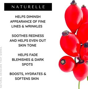 img 2 attached to 🌹 Naturelle Anti Aging Rosehip Mist Toner: Premium Organic Formula to Brighten & Fight Aging Signs | Hydrating, Calming, & Toning Skincare Solution (3.4 Fl Oz)