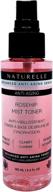 🌹 naturelle anti aging rosehip mist toner: premium organic formula to brighten & fight aging signs | hydrating, calming, & toning skincare solution (3.4 fl oz) logo