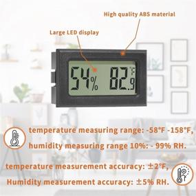 img 3 attached to Pomeat Humidity Hygrometer Thermometer Greenhouse
