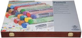 img 3 attached to Schmincke Extra-Soft Pastel Multi-Purpose Set In Wooden Box Painting, Drawing & Art Supplies