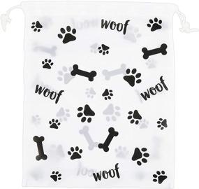 img 1 attached to Woof Birthday Party Supplies Drawstring
