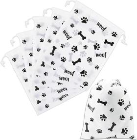 img 4 attached to Woof Birthday Party Supplies Drawstring