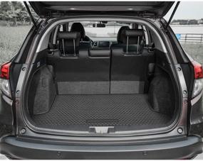 img 1 attached to CUMART Cargo Liner Floor Mat - Black Rear Trunk Tray for Honda HRV HR-V | Waterproof, Compatible with 2014-2020 Models | Enhanced Protection and Waterproofing