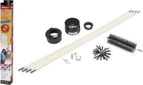 img 4 attached to 🧹 Gardus RLE202 LintEater Rotary Dryer Vent Cleaning Kit - Removes Lint & Extends Up to 12’ with 4 Flexible 3' Rods - Includes Bonus Lint Trap Brush, Blockage Removal Tool, Vacuum & Dryer Adapters