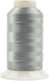 img 4 attached to 🧵 WonderFil InvisaFil Grey 100wt Silk-Like Thread - 2-Ply Cottonized Soft Polyester, Fine Sewing Thread, 2500m