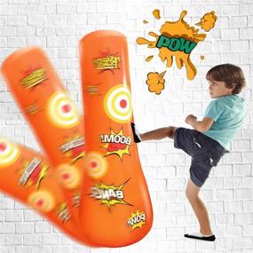 img 3 attached to 👊 Fun-Filled Novelty Place Kids Inflatable Punching: Exciting Playtime for Children