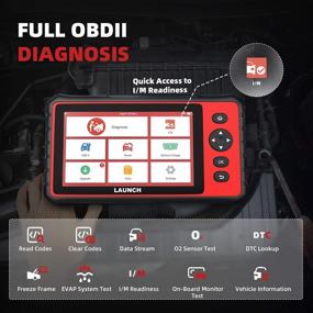img 2 attached to LAUNCH CRP909C Automotive Diagnostic Scanner, 7'' Touchscreen, All Systems OBD2 Scanner, Auto Scan Tool Car Code Reader, 15 Service Functions including Oil ABS SRS EPB SAS TPMS