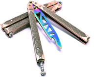 🔪 kmall multifunctional bottle balisong butterfly knife логотип