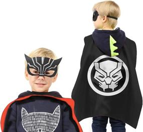 img 3 attached to 🎃 VOSOE Superhero Costumes for Christmas and Halloween