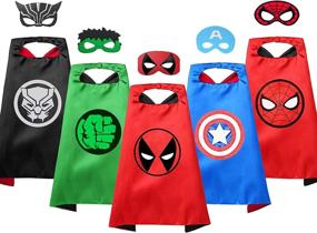 img 4 attached to 🎃 VOSOE Superhero Costumes for Christmas and Halloween
