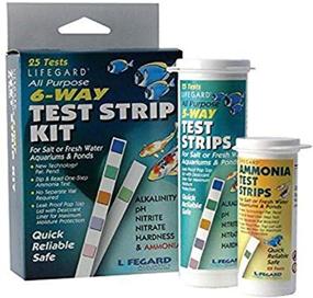 img 1 attached to Lifeguard Aquatic 6-in-1 All Purpose Test Kit with Test Strips