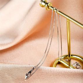 img 2 attached to 💎 Итальянские серебряные подвески для ожерелий: модные аксессуары для детского ювелирного украшения