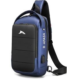 img 1 attached to BAPASA Crossbody Waterproof Shoulder Backpack