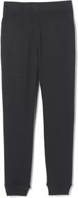 img 1 attached to 👧 Cozy & Stylish: French Toast Girls Fleece Jogger Girls' Clothing to Keep Her Warm and Fashionable