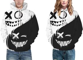 img 1 attached to FLYCHEN Men's 3D Hoodie: Trendy Pullover Print Pattern Sweatshirt for Fashionable Sportswear Lovers