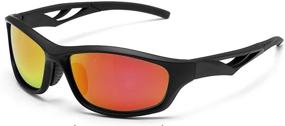 img 4 attached to YUNBLL KO Polarized Sunglasses Protection Sports & Fitness