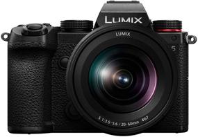 img 4 attached to 📷 Panasonic LUMIX S5: Powerful 4K 60P Video Recording Mirrorless Camera with Flip Screen & WiFi - LUMIX S 20-60mm Lens, L-Mount, 5-Axis Dual IS, DC-S5KK (Black)