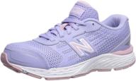 girls' pigment velocity running shoes by new balance logo