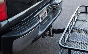 img 1 attached to 🔒 OxGord Hitch Tightener: Anti-Rattle Stabilizer for 1.25" to 2" Inch Hitches - Heavy-Duty Lock Down Trailer Tow Clamp Silencer with Rust-Free 304 Stainless Steel