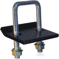 π oxgord hitch tightener: anti-rattle stabilizer for 1.25" to 2" inch hitches - heavy-duty lock down trailer tow clamp silencer with rust-free 304 stainless steel logo
