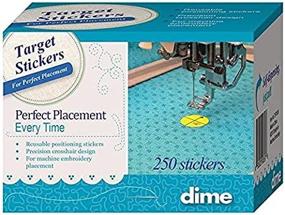 img 1 attached to 🎯 Premium Target Stickers Pack - 250 Rolls for Scrapbooking & Stamping Enthusiasts